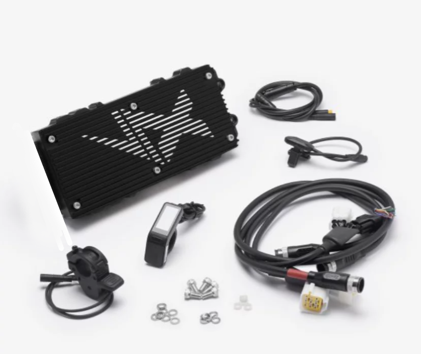 Electron Cycles Talaria Sting MX5 Pro Competizione 82v Kit: EBMX X9000 v2, 81.4v Long Range 4060Wh Battery