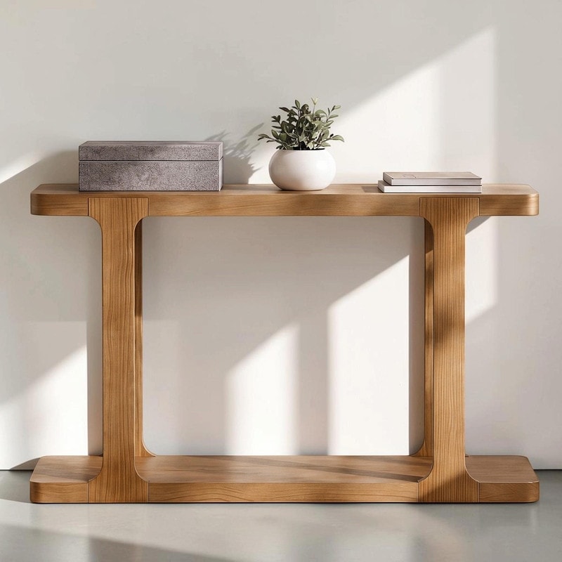 50 Minimalist Modern Two Tier Console Table