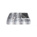 50 X 60 Grey White Modern Contemporary Heated Throw Blankets
