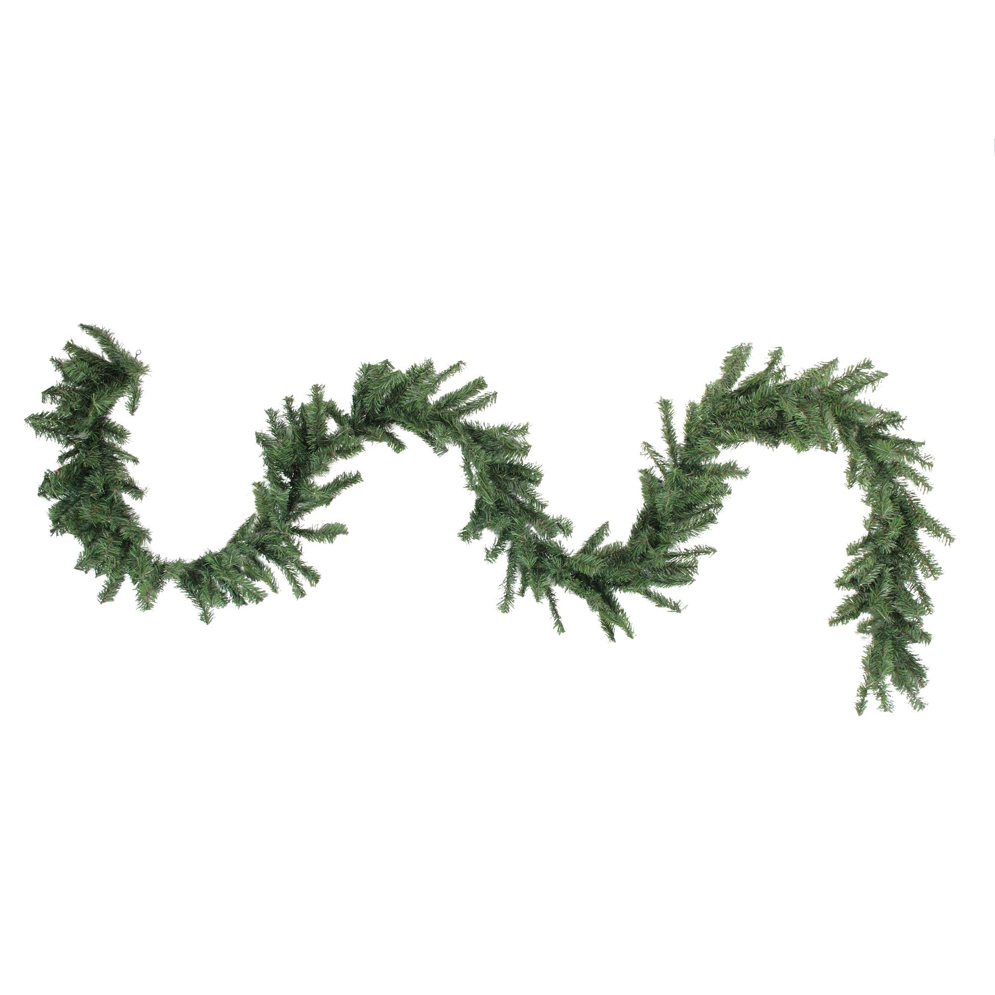 50 X 10 Commercial Length Canadian Pine Artificial Christmas Garland Unlit Green