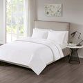 510 Design Nash White Quilted 3 Piece Coverlet Set