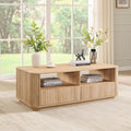 51 Modern Coffee Table Hidden Drawers Wood Center Table Sofa Table