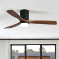 52 Inch Smart Ceiling Fan With Lights Remote Control