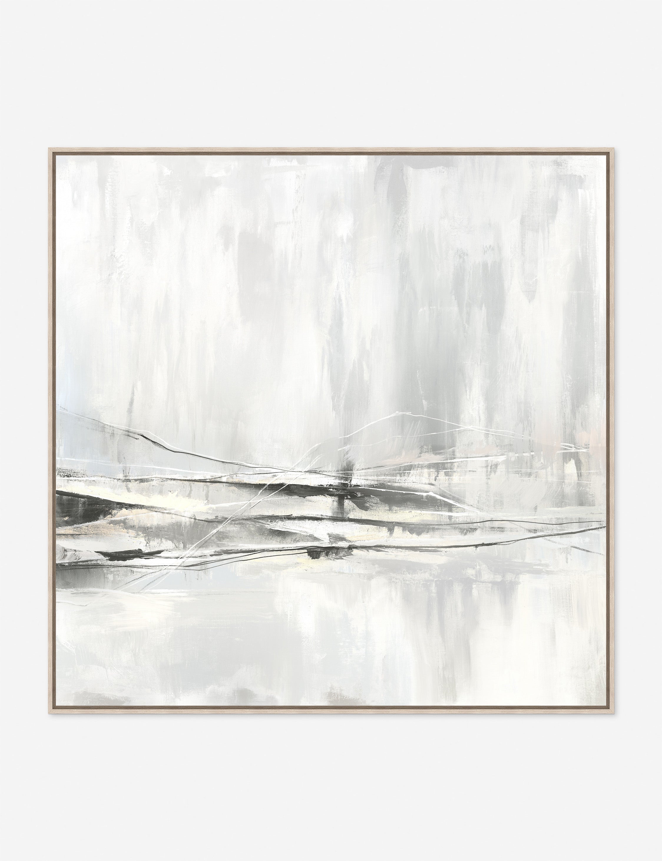 White Expanse Wall Art by Richard Ryder