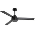 52 Ceiling Fan Without Light 3 Abs Blades Farmhouse Ceiling Fan With Remote Control 6 Speed Reversible Dc Motor