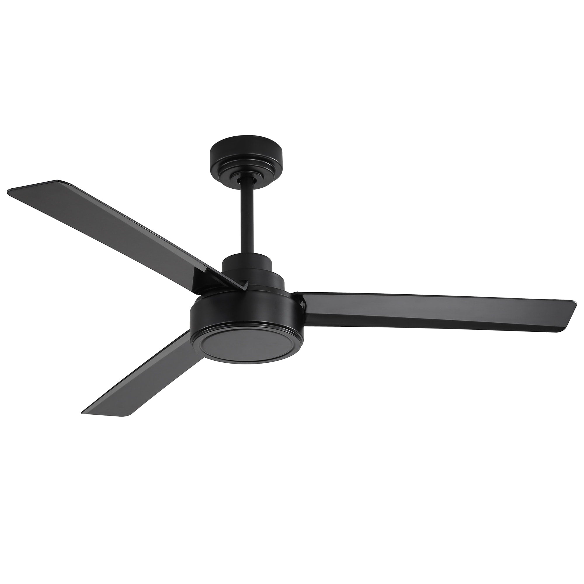 52 Ceiling Fan Without Light 3 Abs Blades Farmhouse Ceiling Fan With Remote Control 6 Speed Reversible Dc Motor
