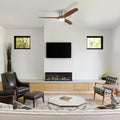 52 Ceiling Fan With Dimmable Led Light Remote Control