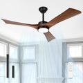 52 Diammable Ceiling Fan With Light Dc Motor And Remote