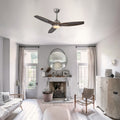 52 Flush Mount Ceiling Fan With 6 Speeds Remote Control