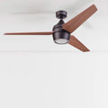 Honeywell Eamon 52 Modern Espresso Bronze Remote Control Ceiling Fan With Integrated Led Light 3 Blade