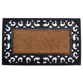 Country Rectangle Coir Rubber Door Mat Door Mat