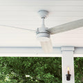 52In Prominence Home Journal Indoor Outdoor Ceiling Fan In Bright White 52