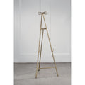 53.5 H Gold Metal Folding Triod Floor Easel 53.5