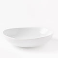 Organic Porcelain Large Serve Bowl
