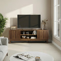 55 Inch Tv Stand Mid Century Modern Style Tv Stand Suitable For 55 65 Inch Tvs Entertainment Center With Storage