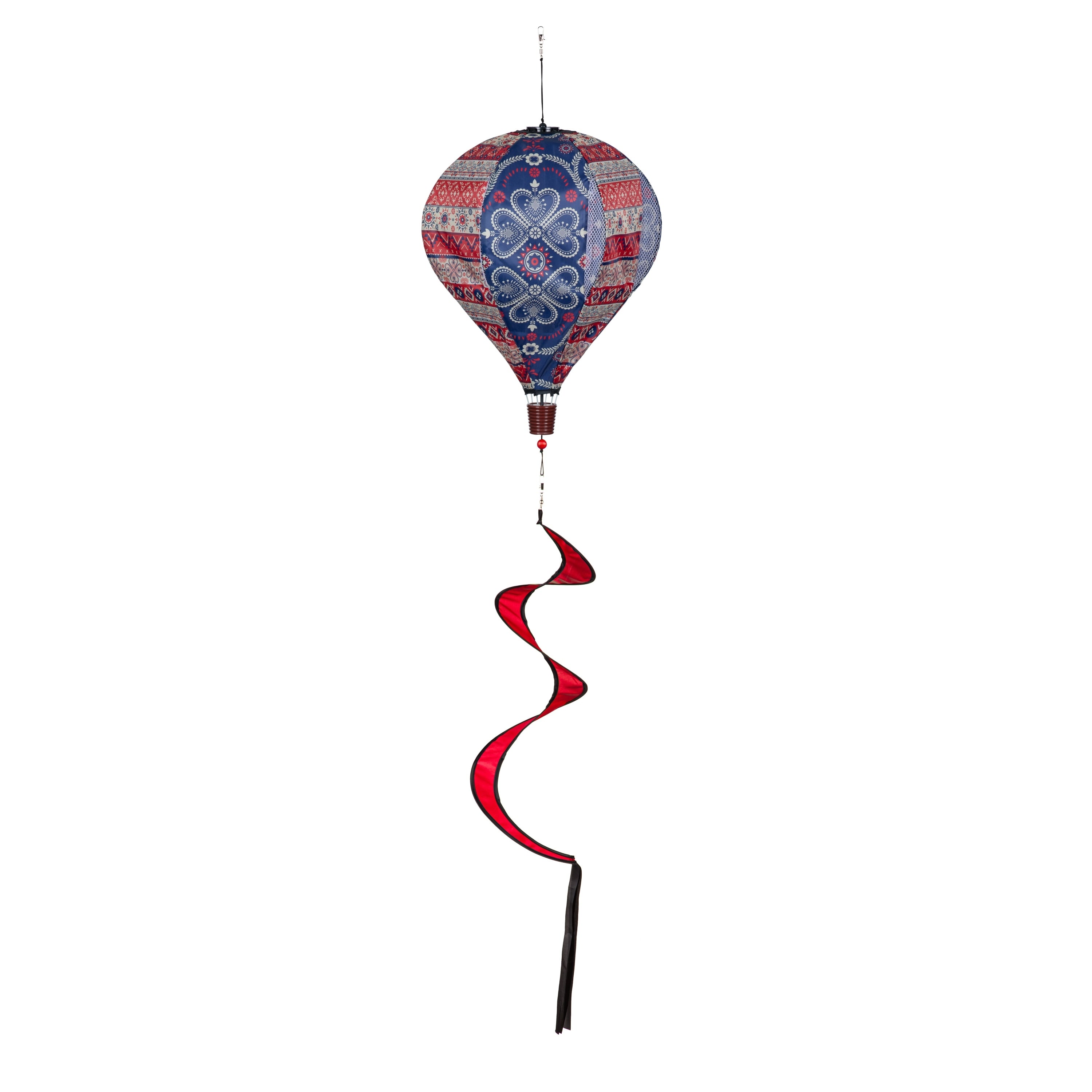 55 In. Americana Boho Balloon Spinner