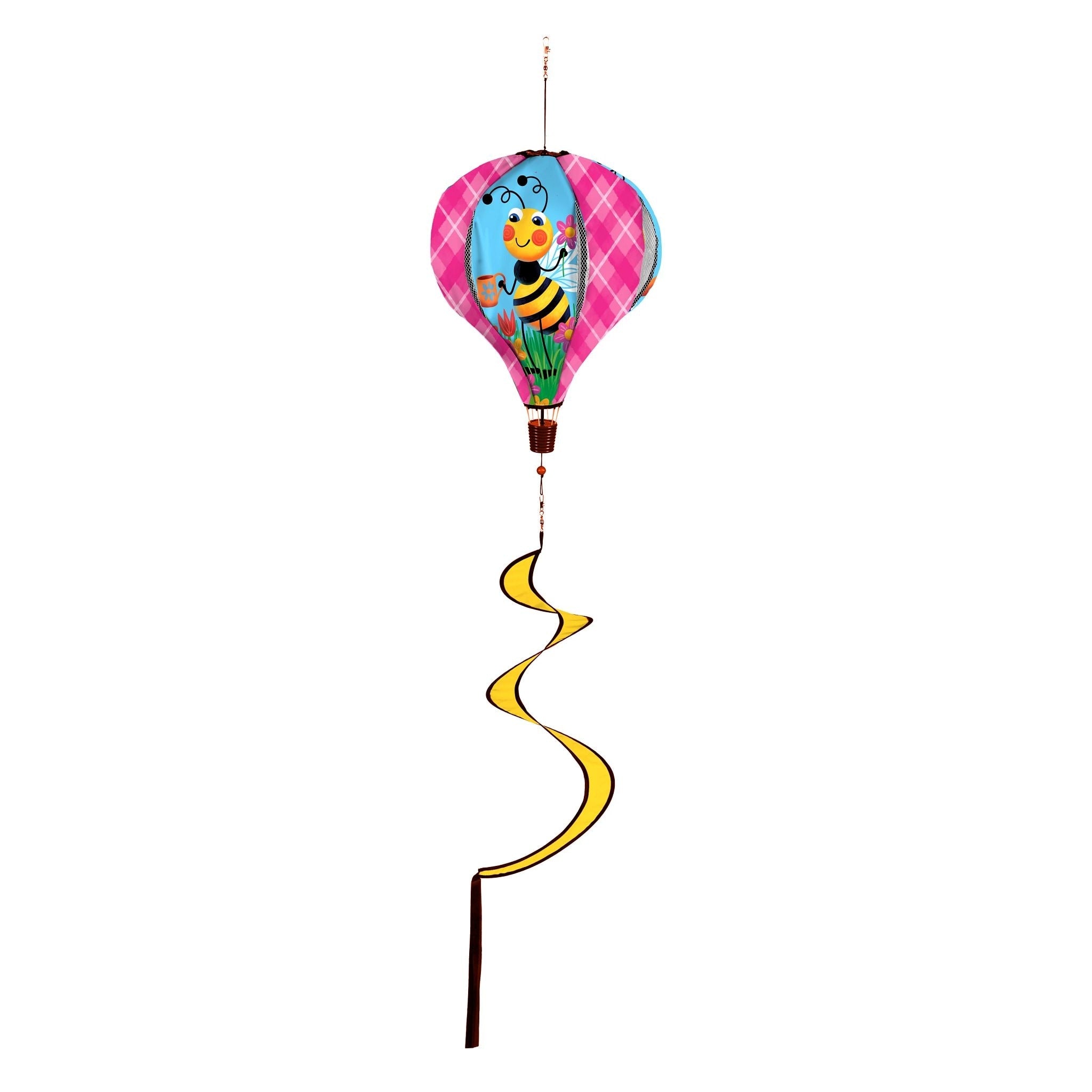 55 In. Bee Tending Garden Balloon Spinner