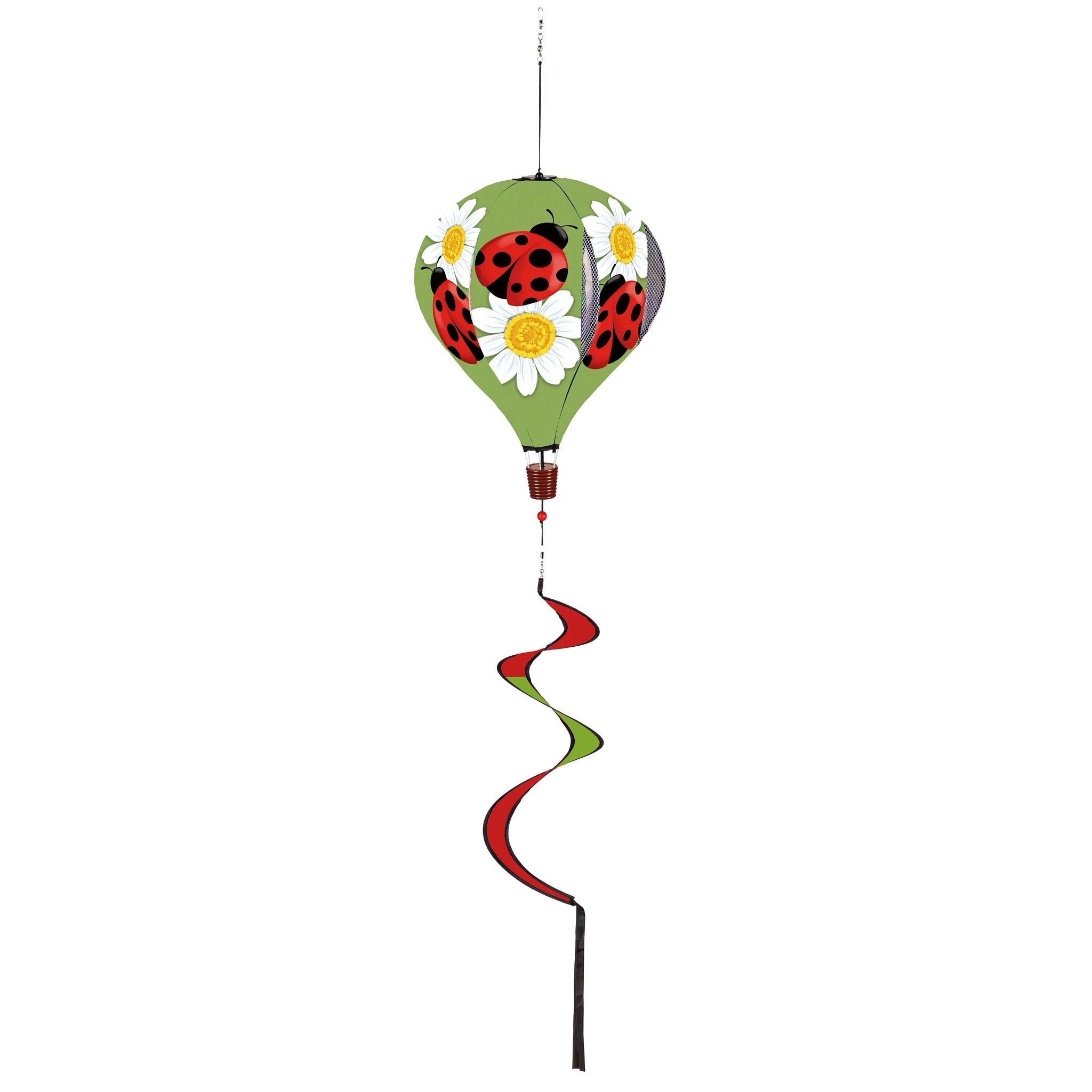 55 In. Welcoming Ladybugs Balloon Spinner