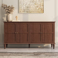 58 Mid Century 4 Door Cabinet