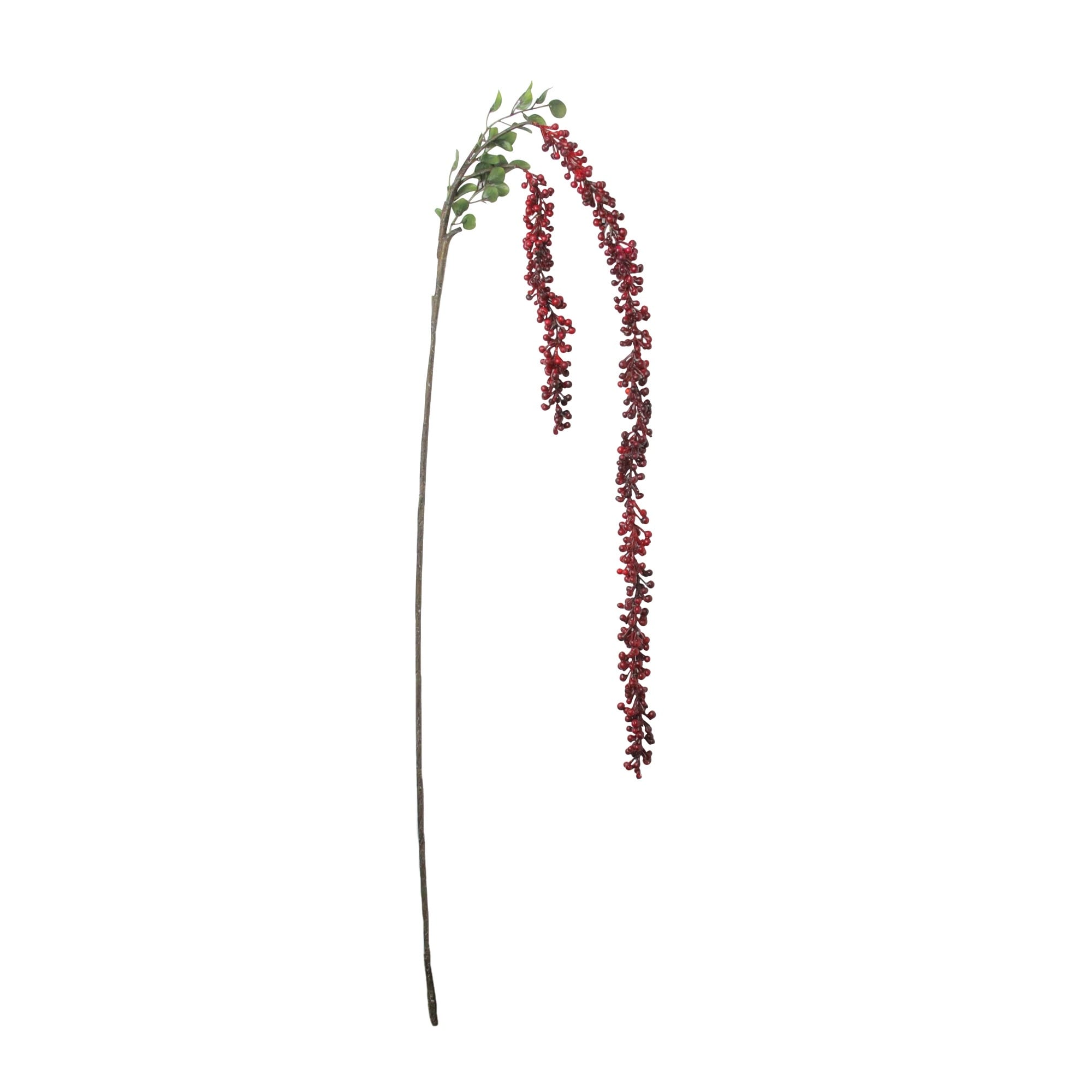 58 Hanging Red Berries Artificial Christmas Spray N A