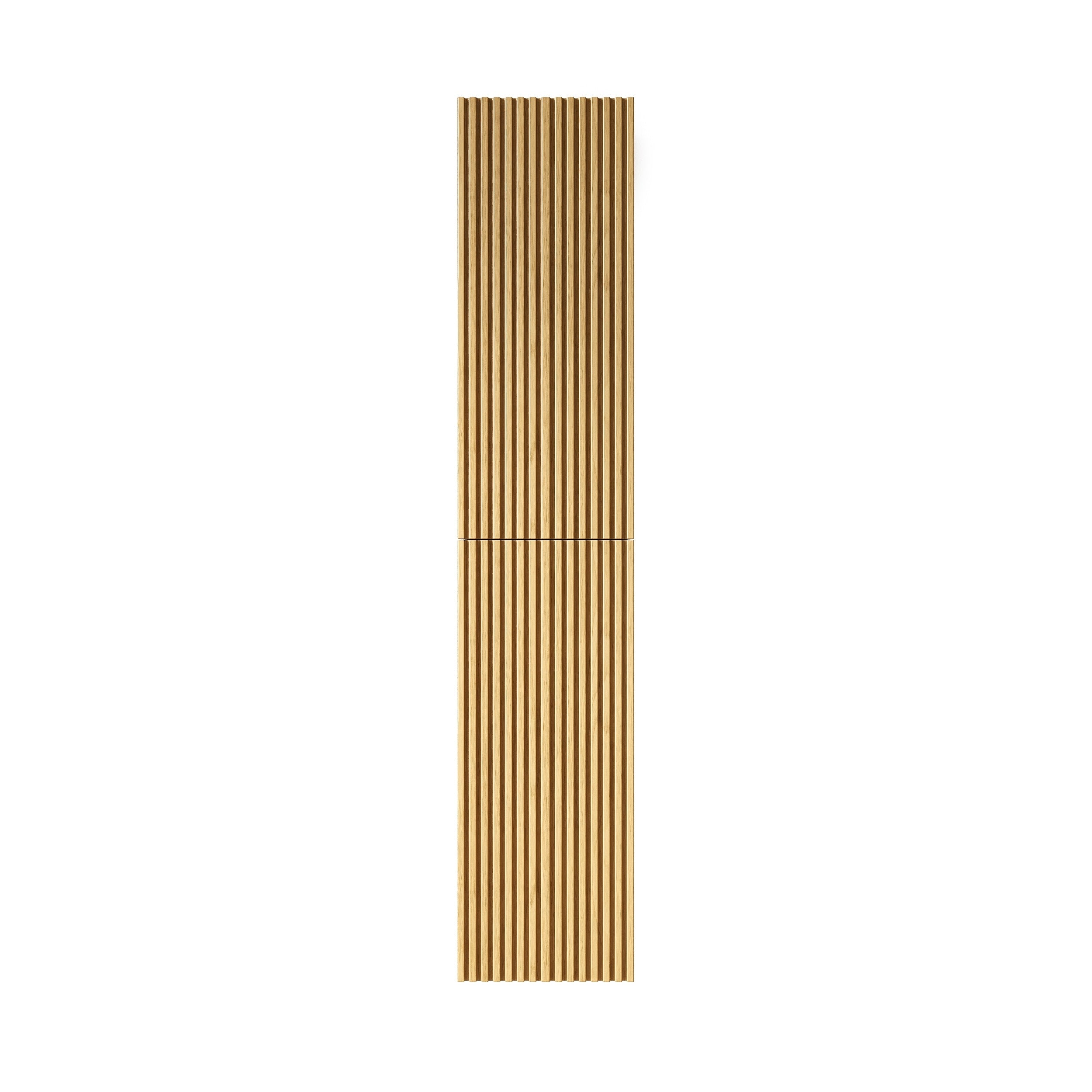 59 Tall Bathroom Wall Mounted Cabinet Narrow Storage Cabinet With 2 Doors For Small Spaces Corolla Oak Woodgrain Color