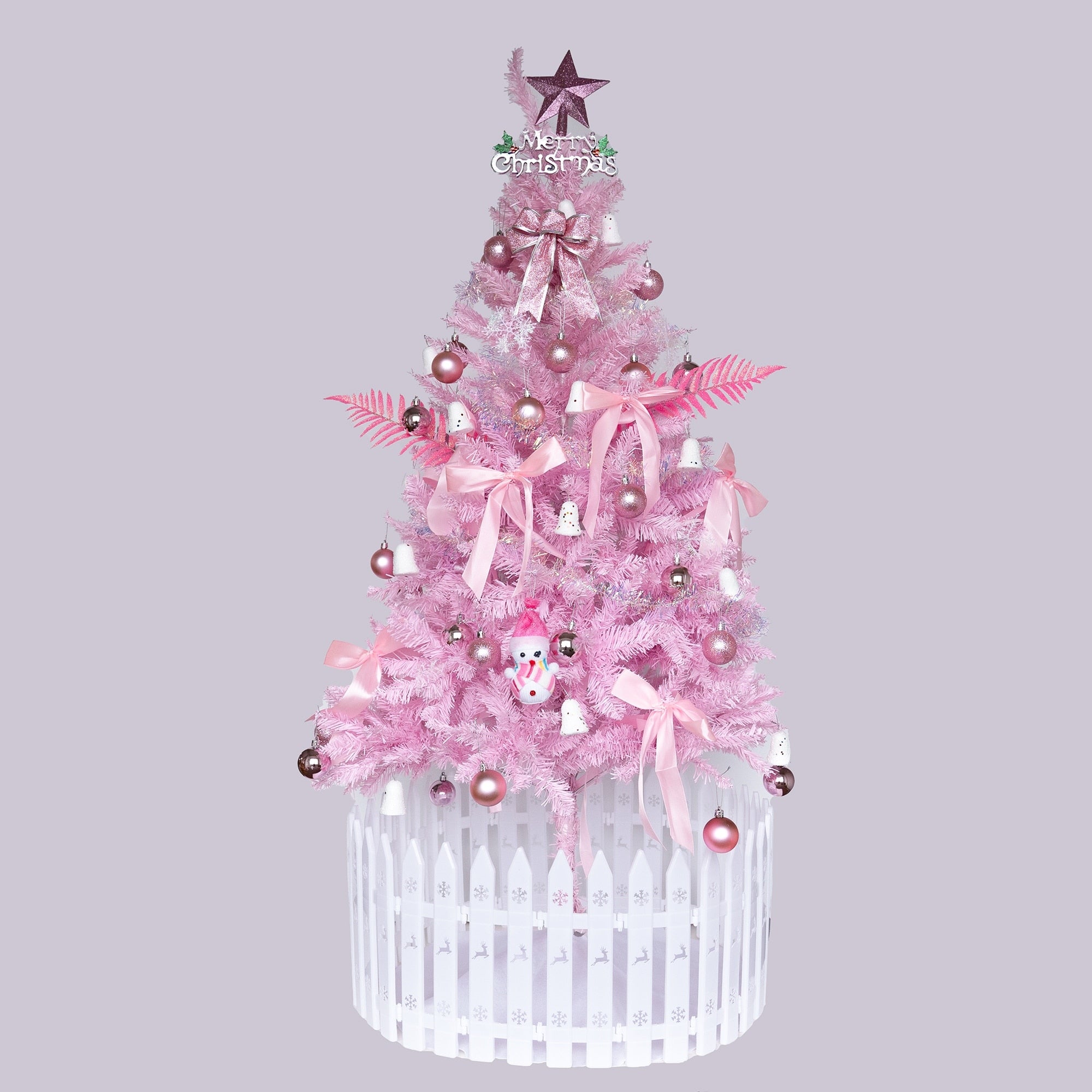 5Ft Christmas Tree Pink