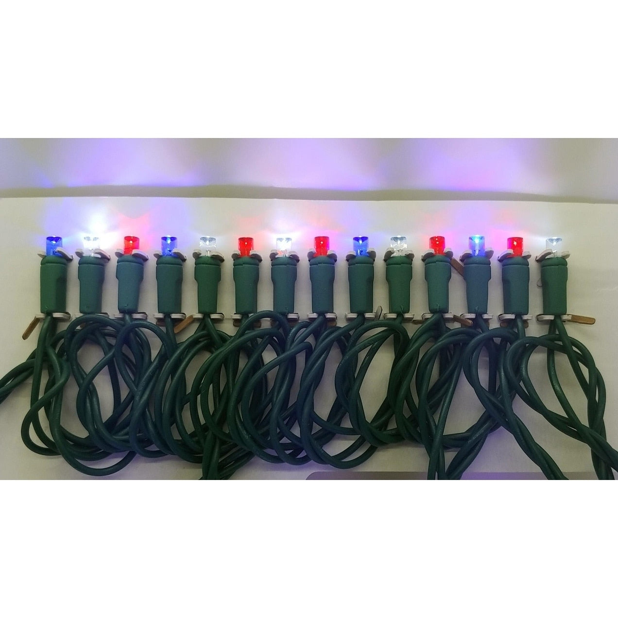 5Mm Red White Blue Led Light String