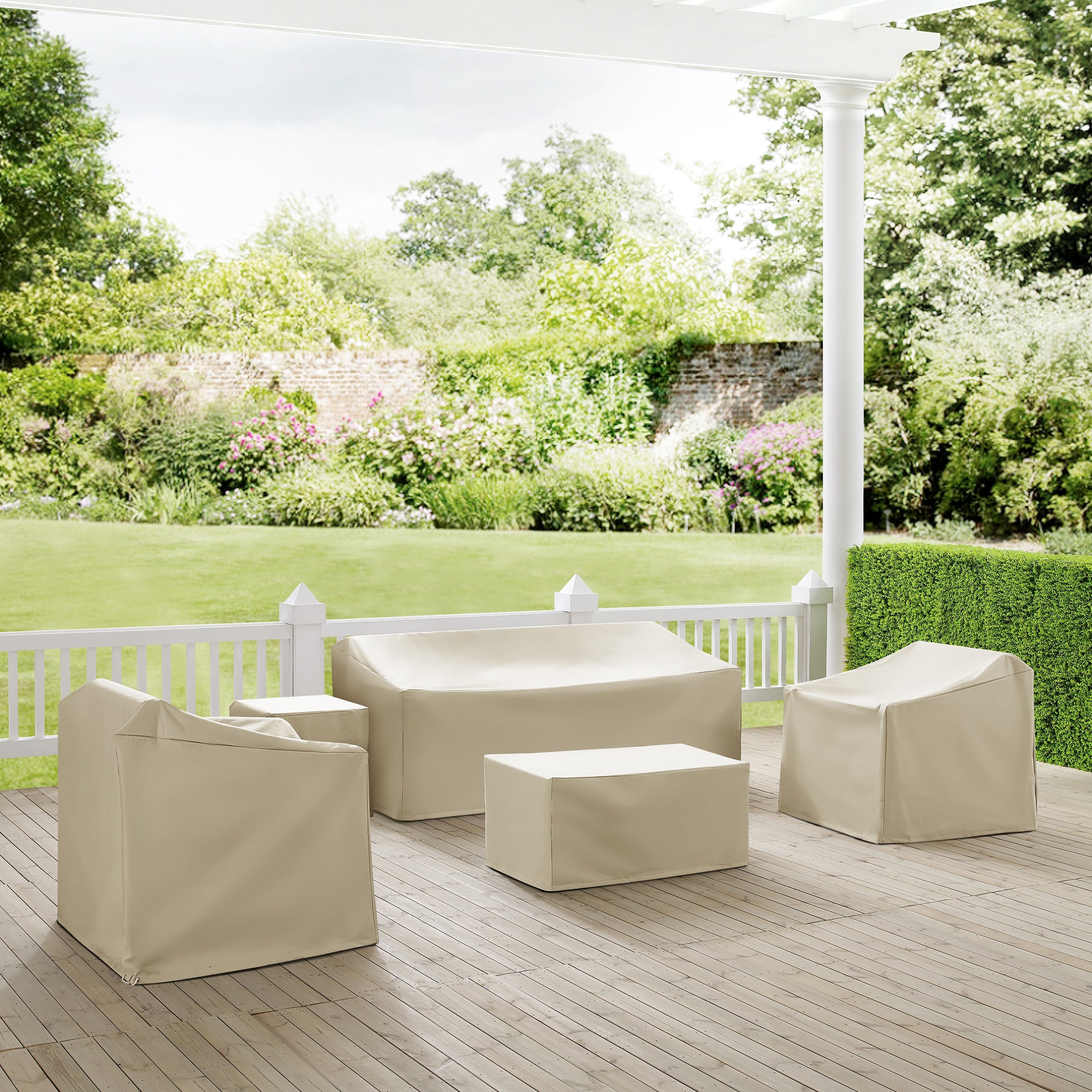 5Pc Furniture Cover Set