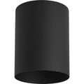 Black Led Outdoor Flush Mount Cylinder