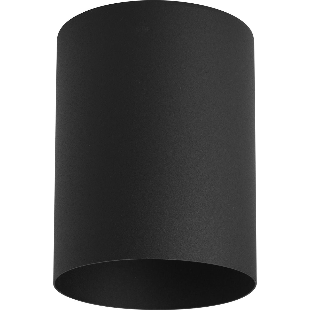 Black Led Outdoor Flush Mount Cylinder