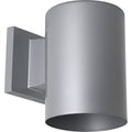 Metallic Gray Led Outdoor Wall Cylinder
