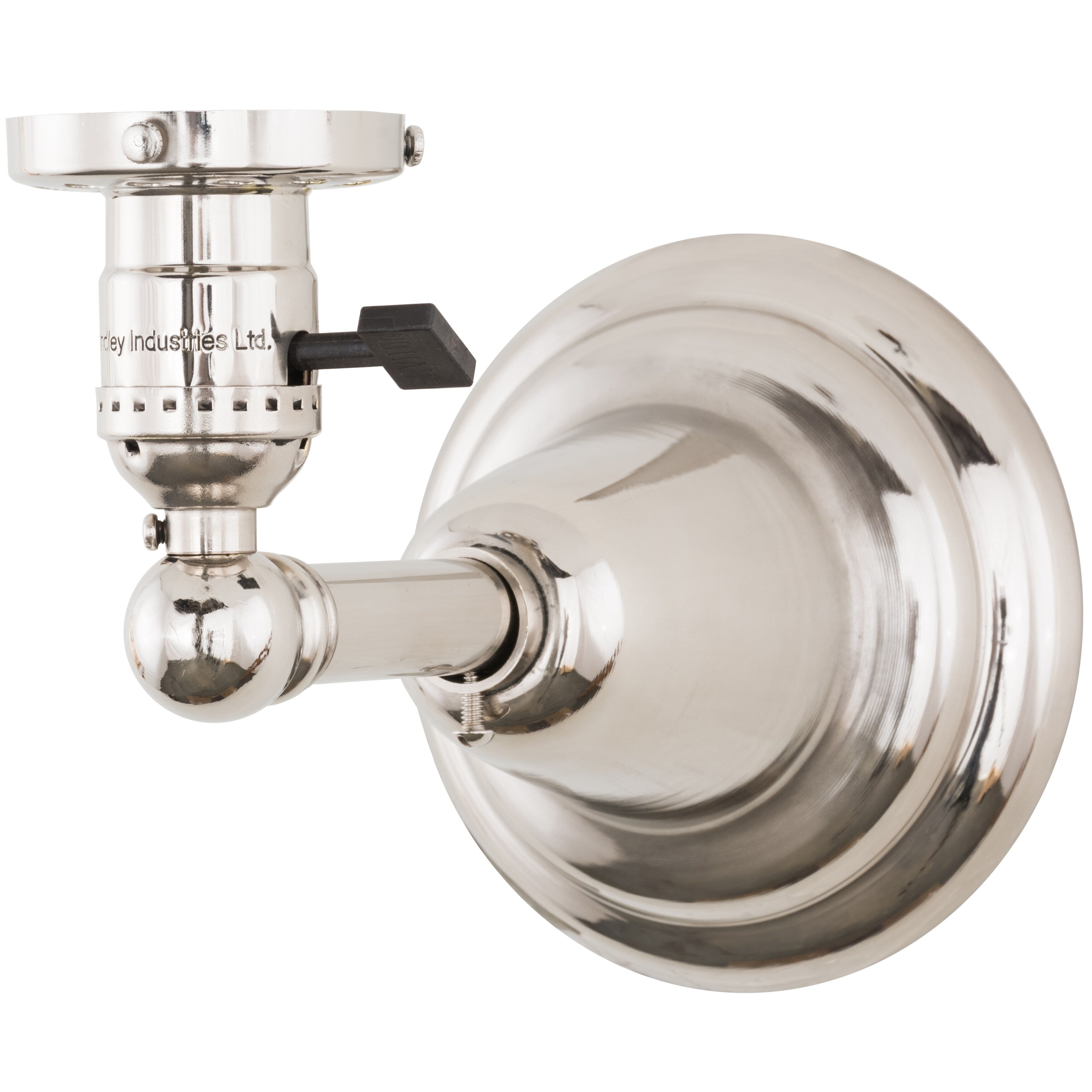 5 W Revival Paddle Socket 1 Lt Wall Sconce Hardware