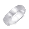 5Mm Authentic Sterling Silver Comfort Fit Mens Wedding Band Ring