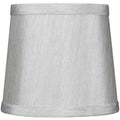 5X6X5 Grey Drum Chandelier Clip On Lampshade