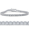 6 1 4Ct Lab Grown Diamond Tennis Bracelet 14K White Gold