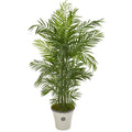 6 Areca Palm Artificial Tree In Planter Uv Resistant Indoor Outdoor