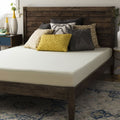 Twin Size Memory Foam Mattress 6 Inch Crown Comfort