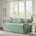 6 Piece Reversible Scalloped Edge Daybed Cover Set White Daybed