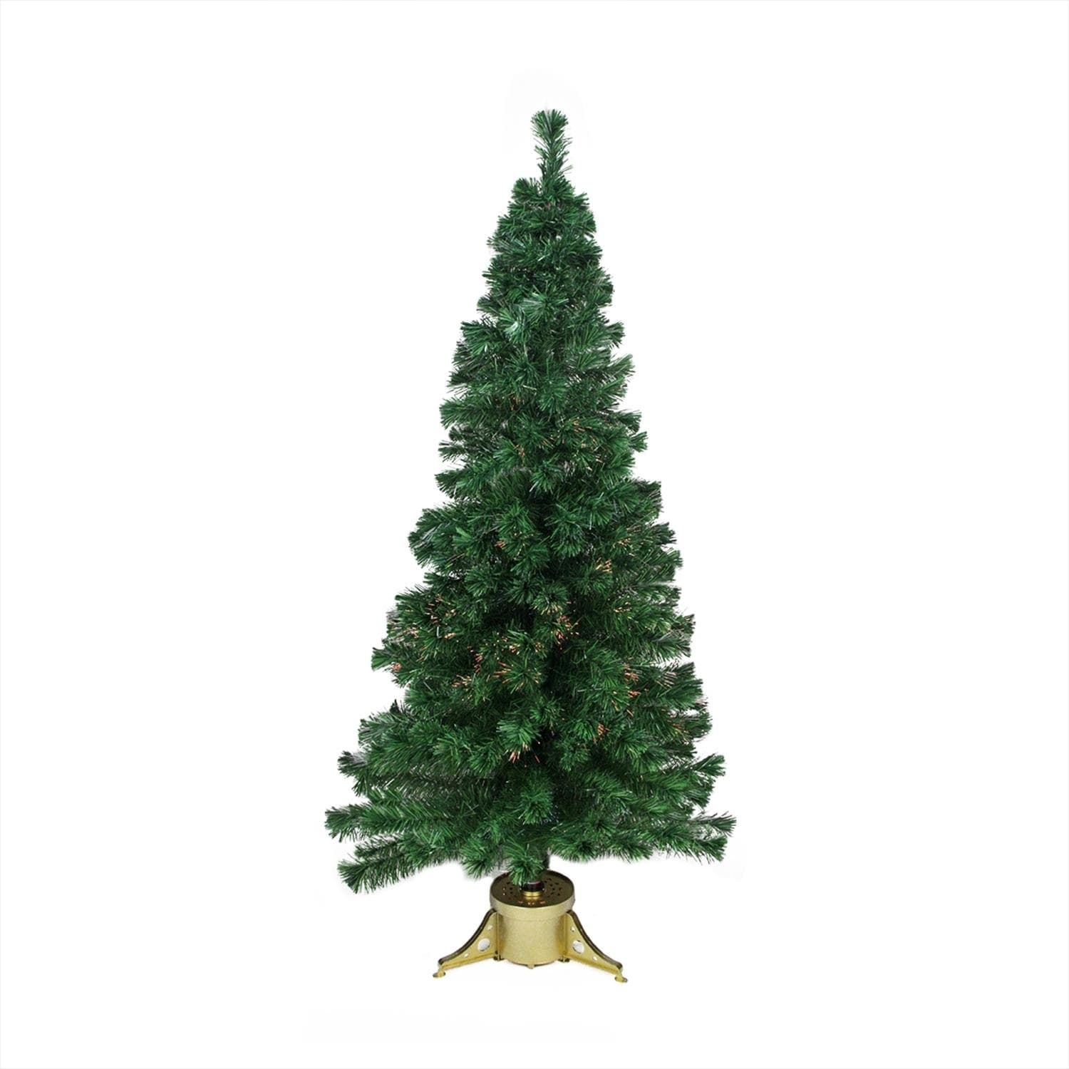 6 Pre Lit Color Changing Fiber Optic Artificial Christmas Tree