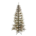 6 Pre Lit Slim Warsaw Twig Artificial Christmas Tree Clear Lights
