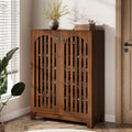 6 Tier Shoe Cabinet With Louver Doors