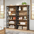 6 Tier Tall Bookshelf 71 Industrial Freestanding Bookcase For Home Office Living Room 31.5 W X 11.8 D X 70.86 H