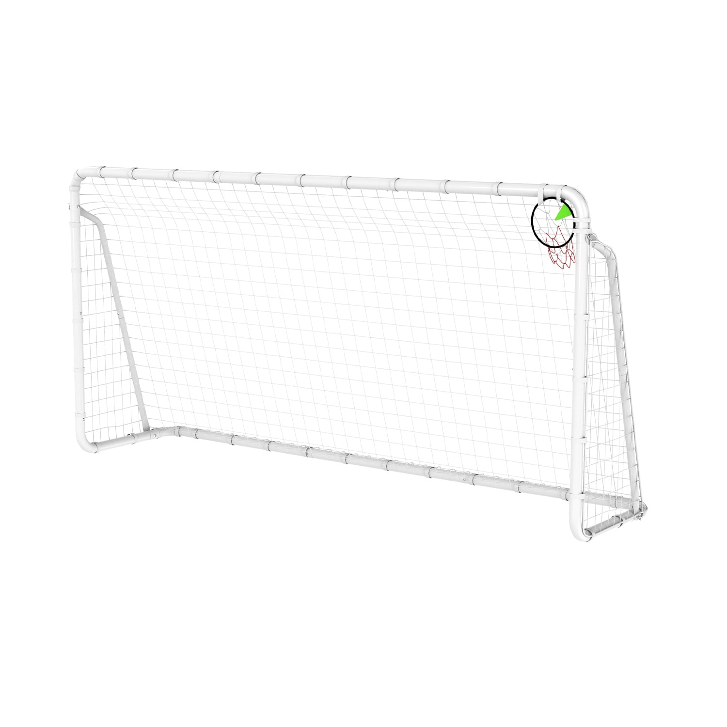 6 X 12Ft Soccer Goal For Backyard Kids Portable Soccer Net With High Strength Nets