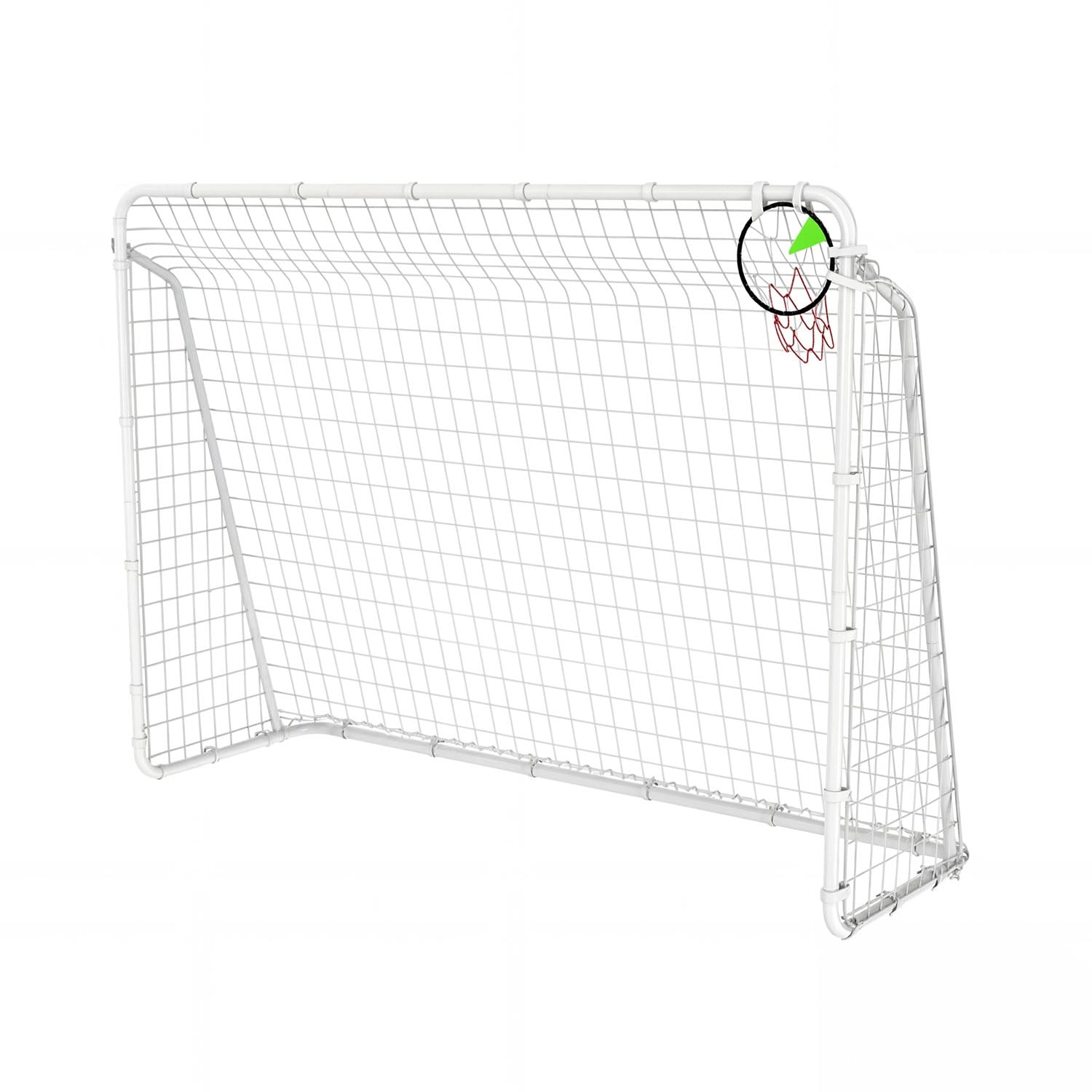 6 X 8Ft Soccer Goal For Backyard Kids Portable Soccer Net With High Strength Nets