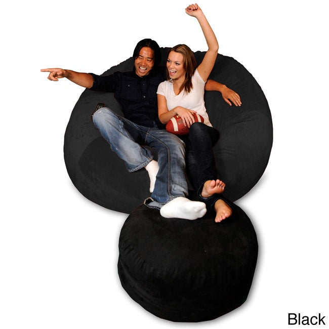 6 Foot Memory Foam Bean Bag Chair