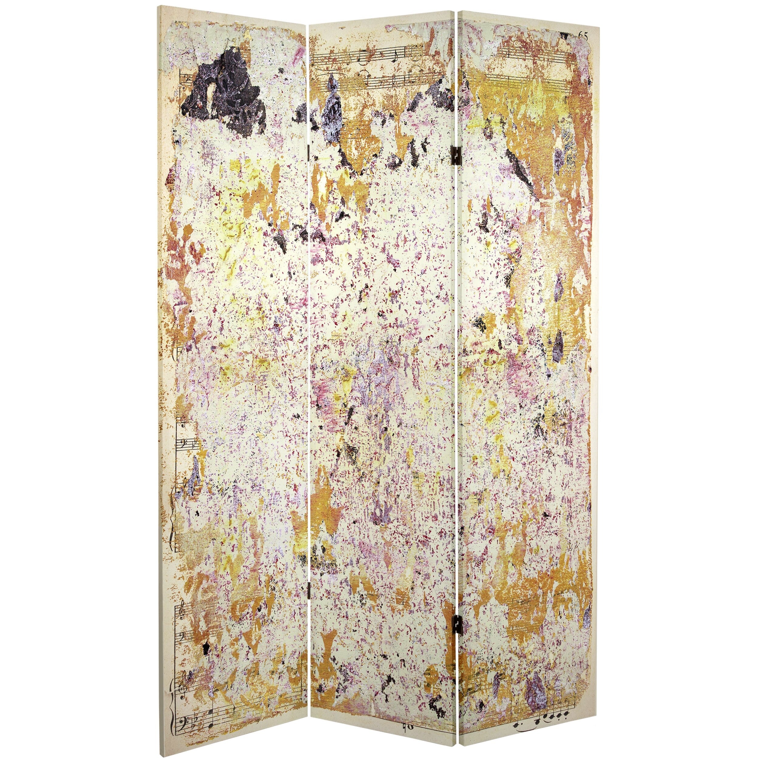 6 Ft. Tall Bebop Canvas Room Divider