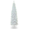 White Iridescent Tinsel 6 Foot Tree