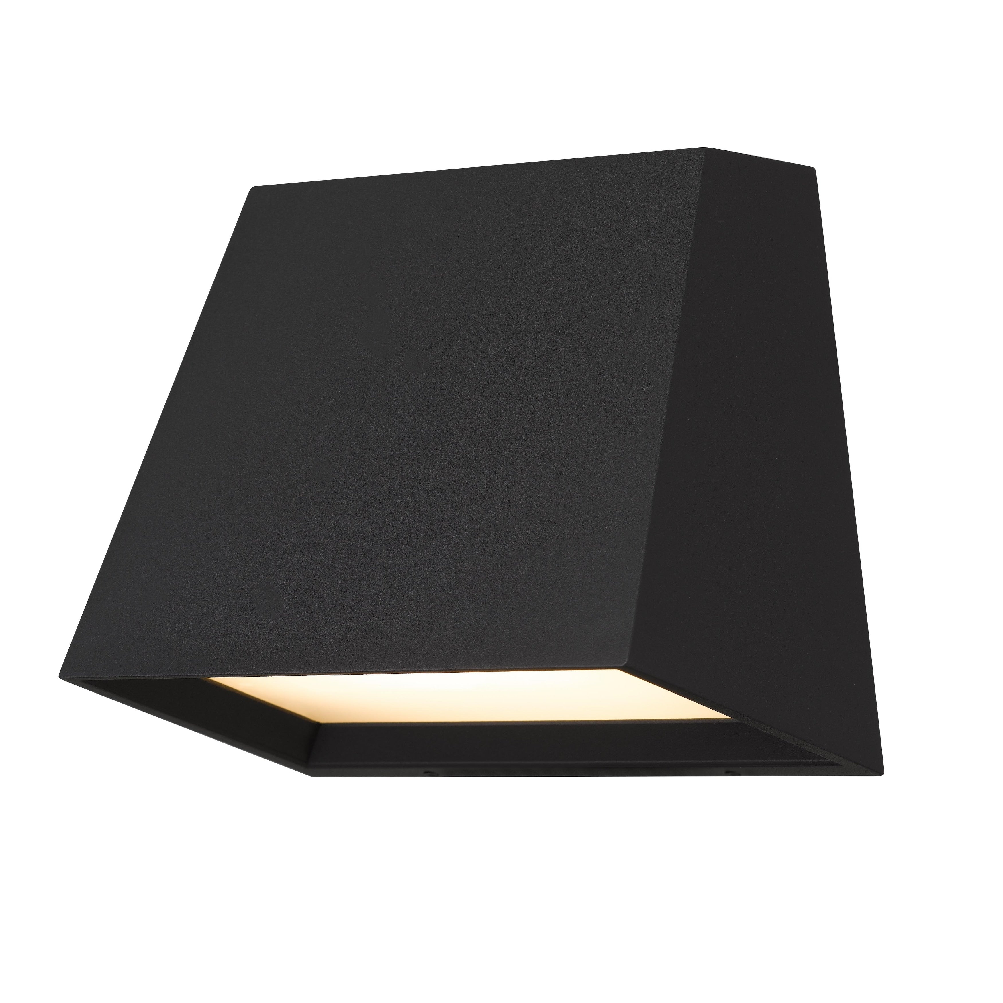 6 Inch Led Wall Sconce Black