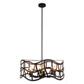 6 Light Oil Rubbed Bronze Chandelier