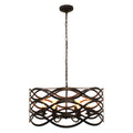 6 Light Oil Rubbed Bronze Chandelier